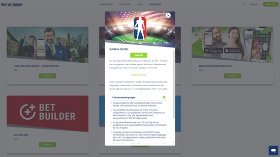 Bet at home app login österreich