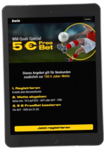Bwin app bonus registrieren