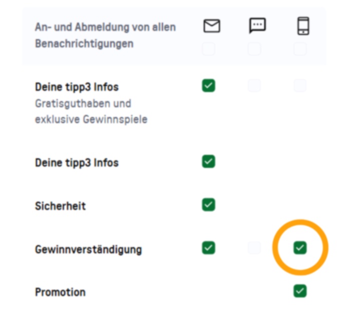 Tipp3 Mobile App